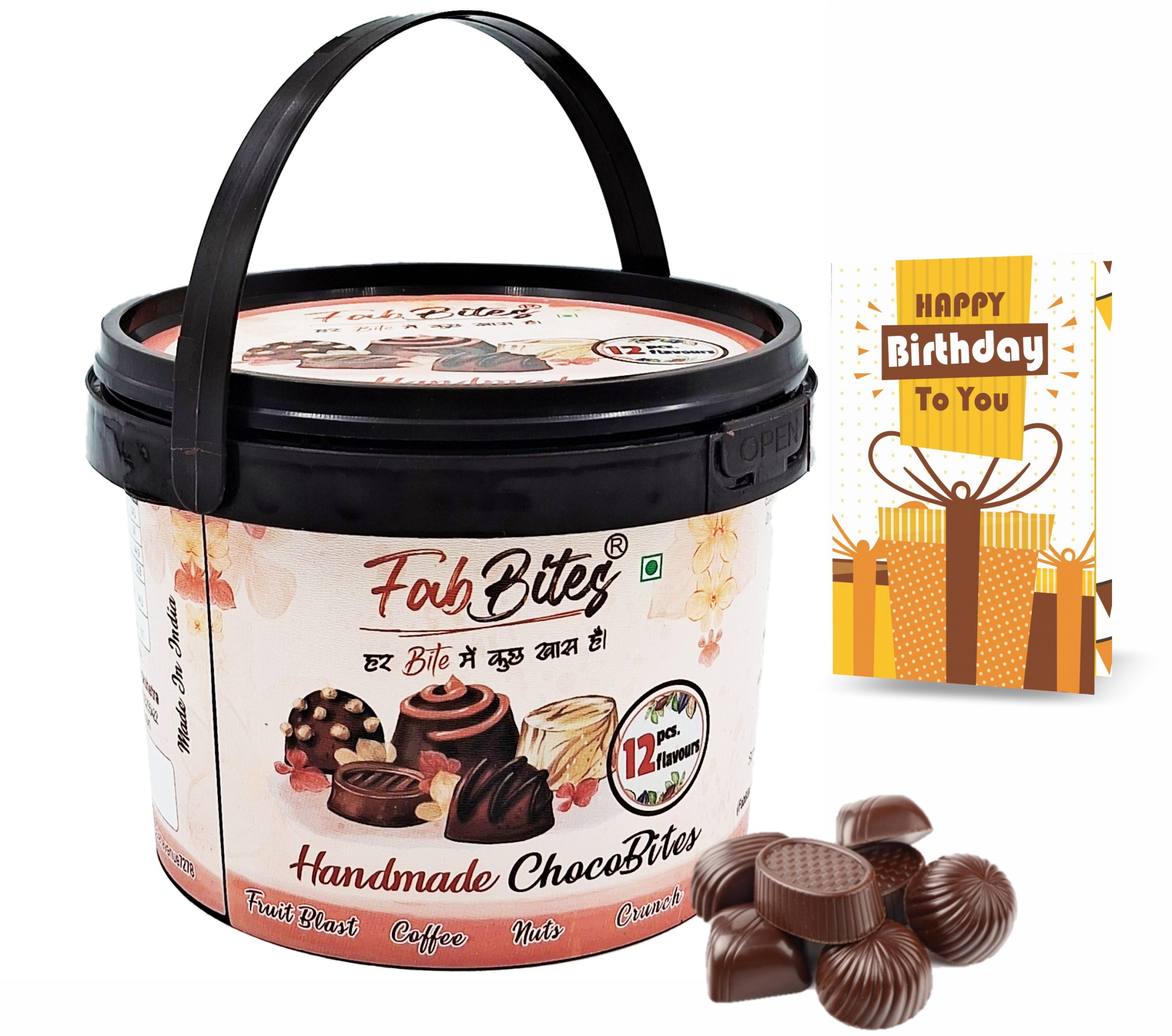 Assorted chocolate gift for birthday